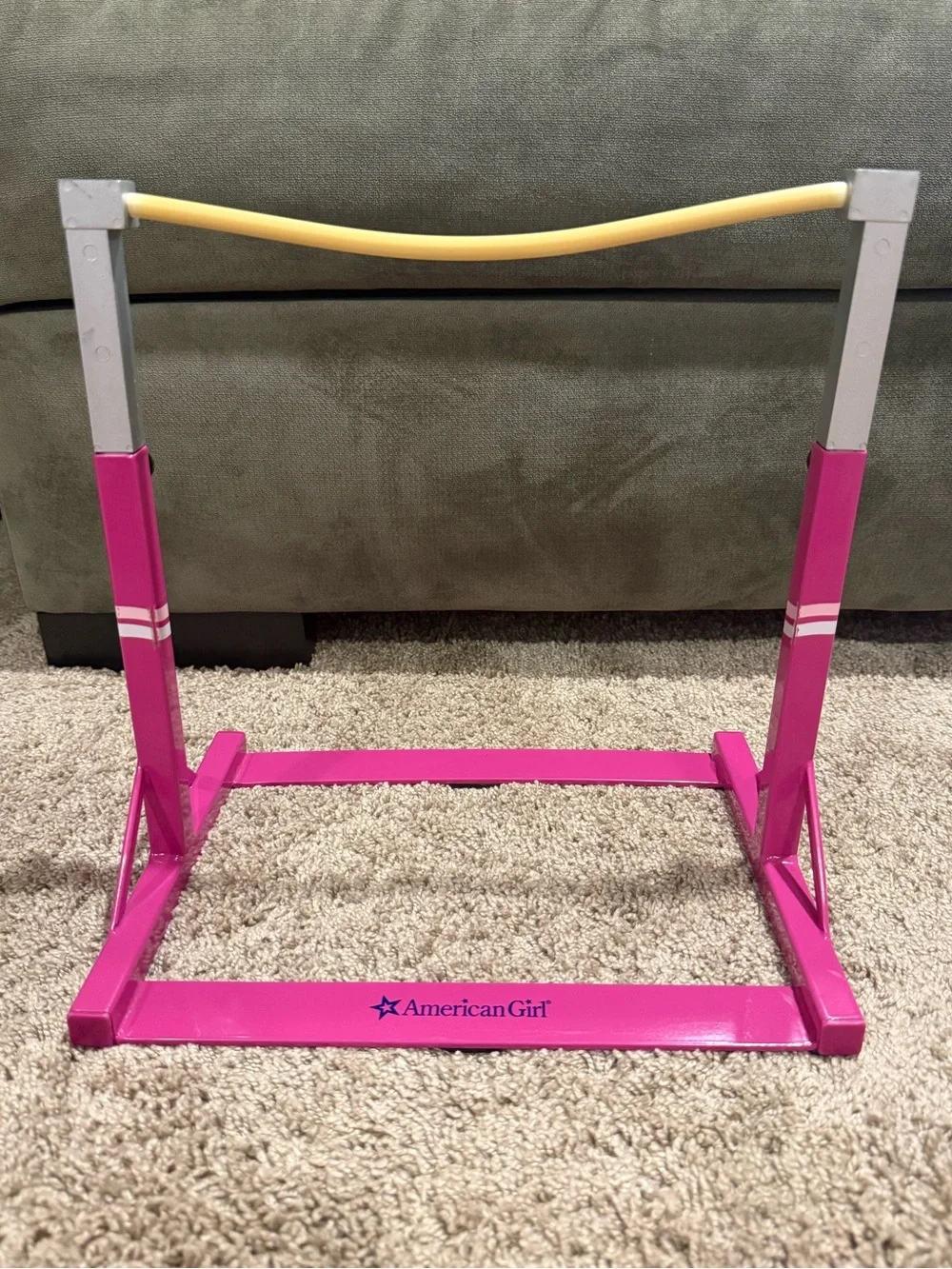 American Girl Lila’s Gymnastics Uneven Bars – Retired 18” Doll Accessory RETIRED